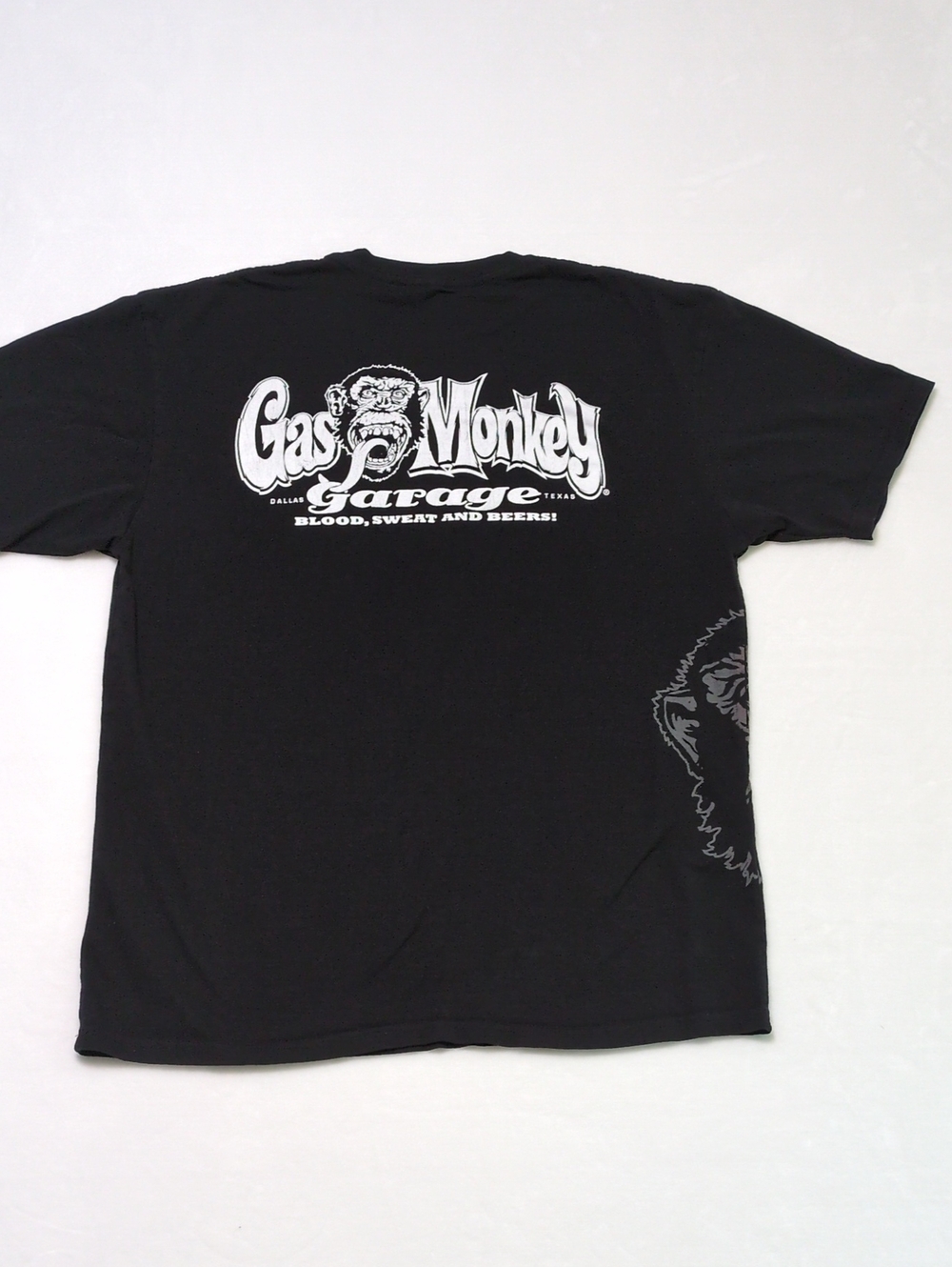 Gas Monkey Garage T-shirt Mens Xl Dallas Texas Blood Sweat And Beers! - Picture 2 of 12